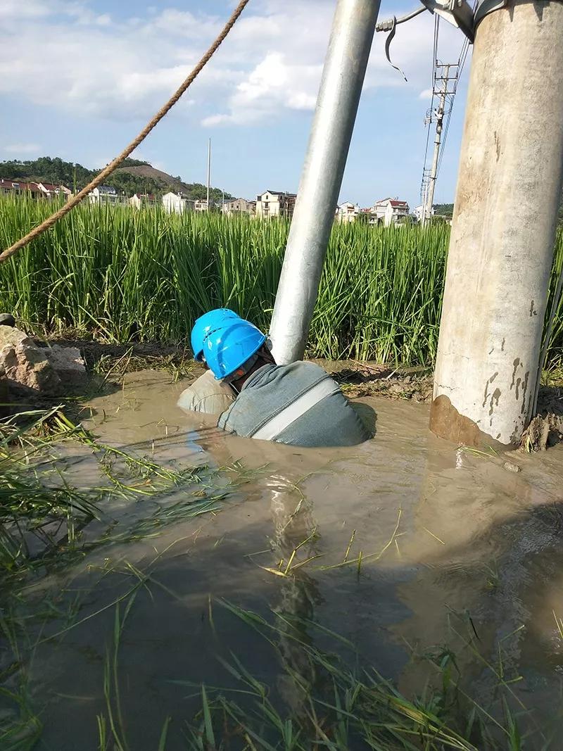 熊口管理区电缆线管清洗-地下管道清淤