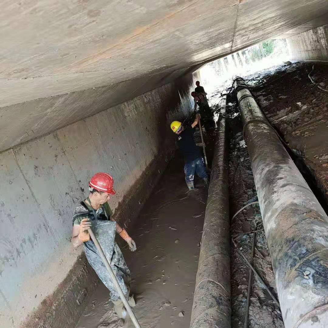 熊口管理区工业管道清淤