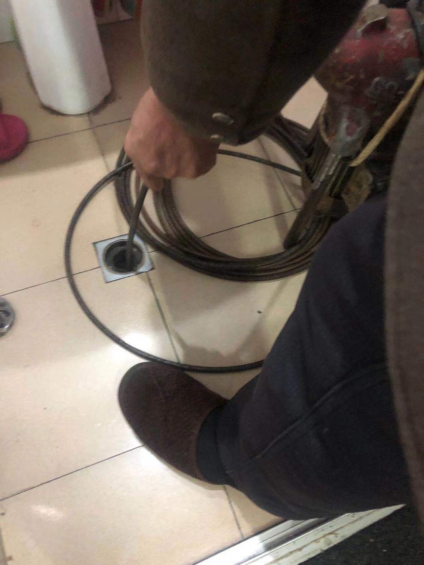 熊口管理区管道疏通，疏通下水道
