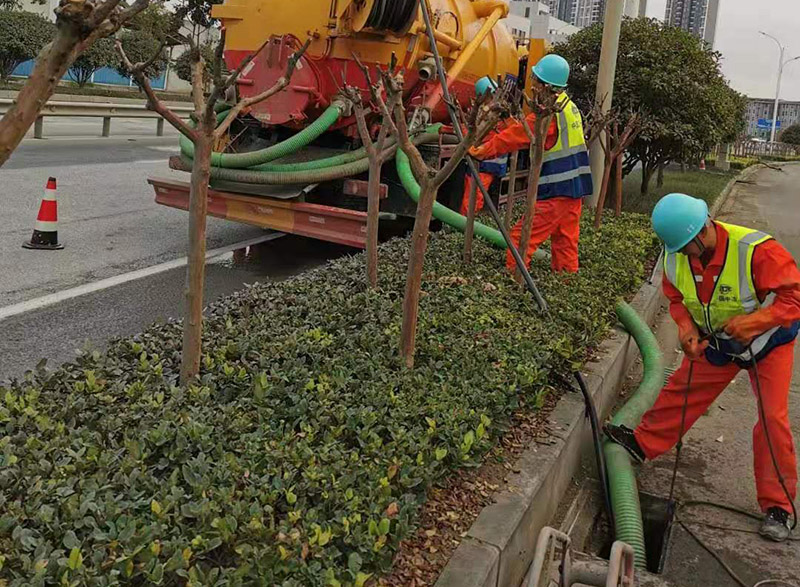熊口管理区市政管道清淤